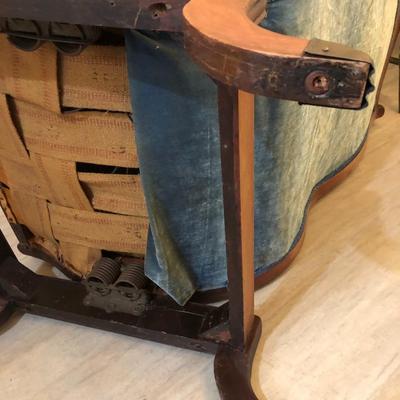 Antique Goose Neck Rocker -Lot 191