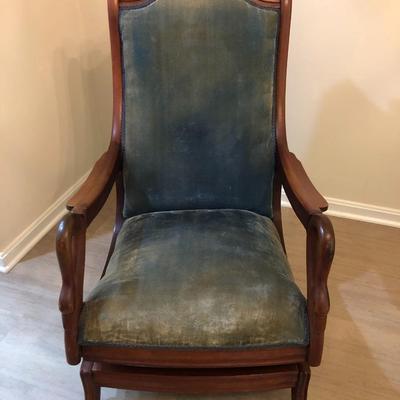 Antique Goose Neck Rocker -Lot 191