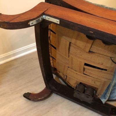 Antique Goose Neck Rocker -Lot 191