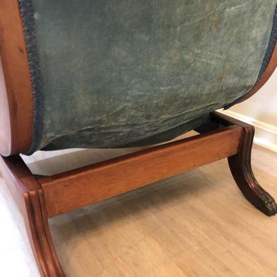 Antique Goose Neck Rocker -Lot 191