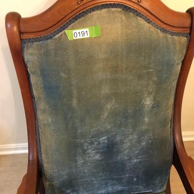 Antique Goose Neck Rocker -Lot 191