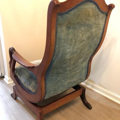 Antique Goose Neck Rocker -Lot 191