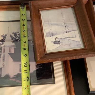 Art Lot - Some Signed - Mostly New England Scenes - Framed