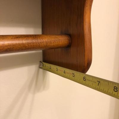 Wooden Shelf /Towel Holder -Lot 192