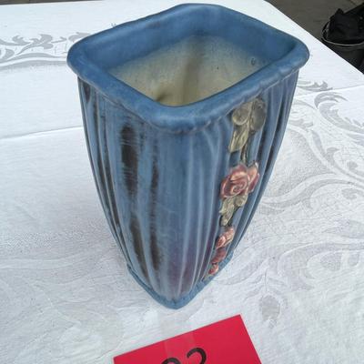 Weller Small Blue Vase