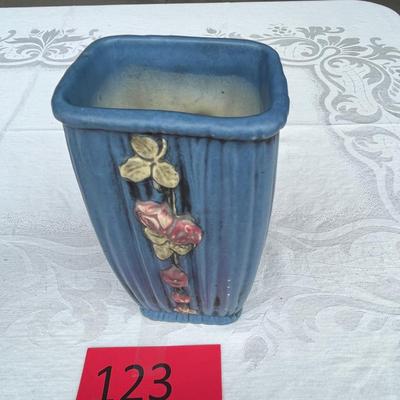 Weller Small Blue Vase