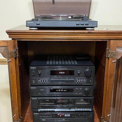 SONY ~ Working Stereo System ~ Seven (7) Pieces