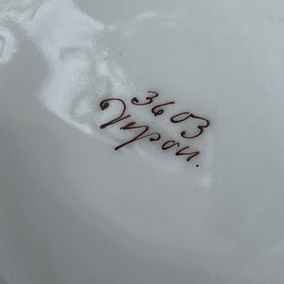 French Hand Painted Pitcher Victorian era