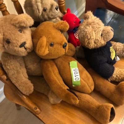 Five Teddy Bears ðŸ§¸ -Lot 195