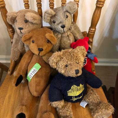 Five Teddy Bears ðŸ§¸ -Lot 195