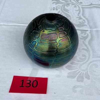 Studio Art Glass Oil candle MSH