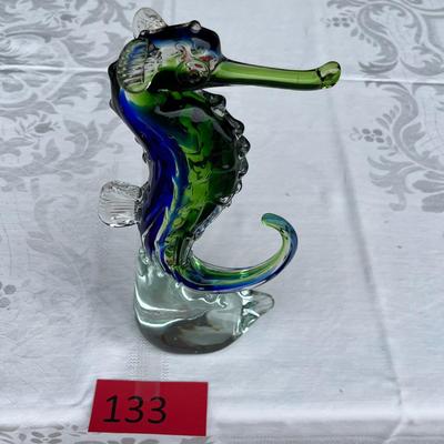 Studio Art Glass Sea Horse
