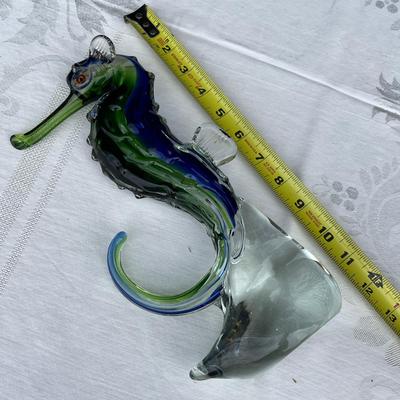 Studio Art Glass Sea Horse