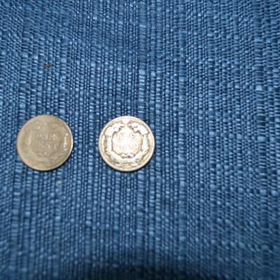 LOT 464. TWO 1857 FLYING EAGLE ONE CENT COINS