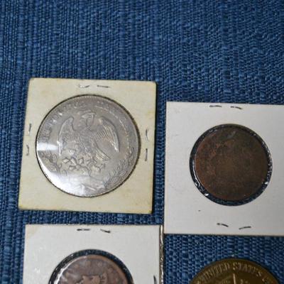 LOT 465. VARIETY OF COINS