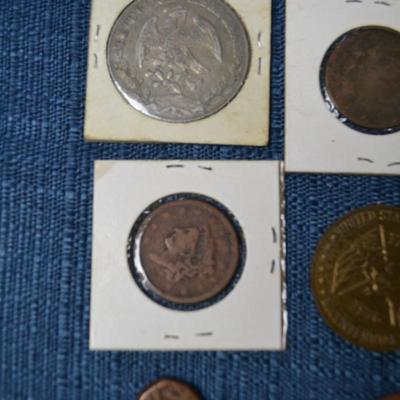 LOT 465. VARIETY OF COINS