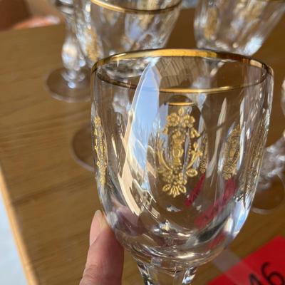 Tiffin Palais Versailles 6 Water goblets