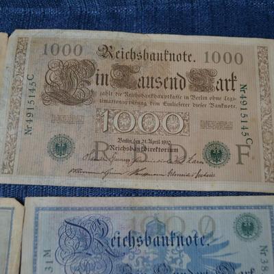 LOT 420 GERMAN CURRENCY