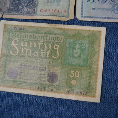 LOT 420 GERMAN CURRENCY