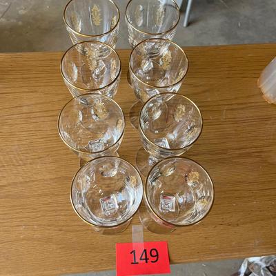 Tiffin Palais Versailles 8 Wine Goblets