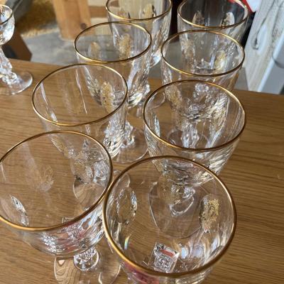 Tiffin Palais Versailles 8 Wine Goblets