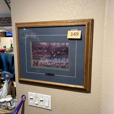 Terry Redlin Print "Apple River Mallards 1977