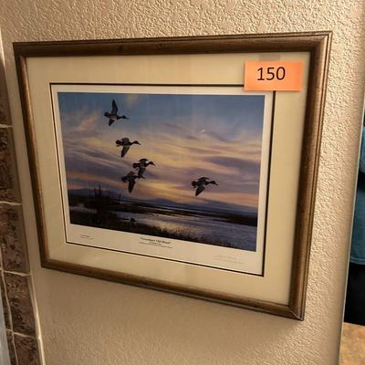 Mark Perry "Grandpa's Old Blind" Signed & Numbered Print