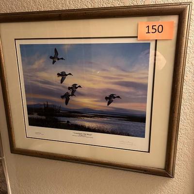 Mark Perry "Grandpa's Old Blind" Signed & Numbered Print
