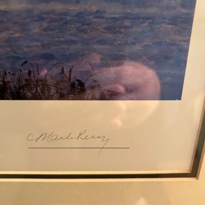 Mark Perry "Grandpa's Old Blind" Signed & Numbered Print