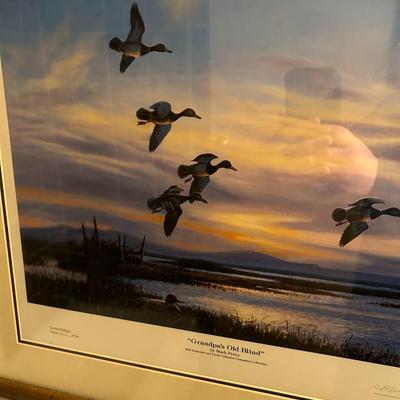 Mark Perry "Grandpa's Old Blind" Signed & Numbered Print
