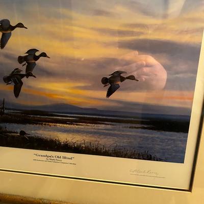 Mark Perry "Grandpa's Old Blind" Signed & Numbered Print