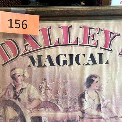 Vintage Dalley's Magical Pain Extractor Poster