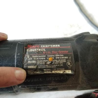 Craftsman Disc Grinder