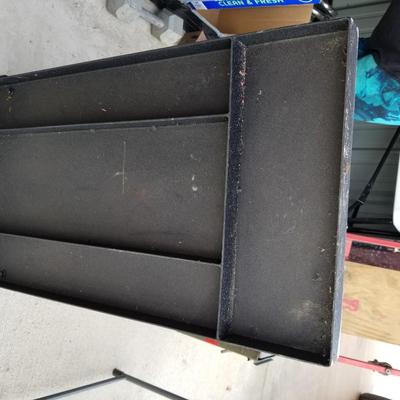 Black Organizer Shelf Tray