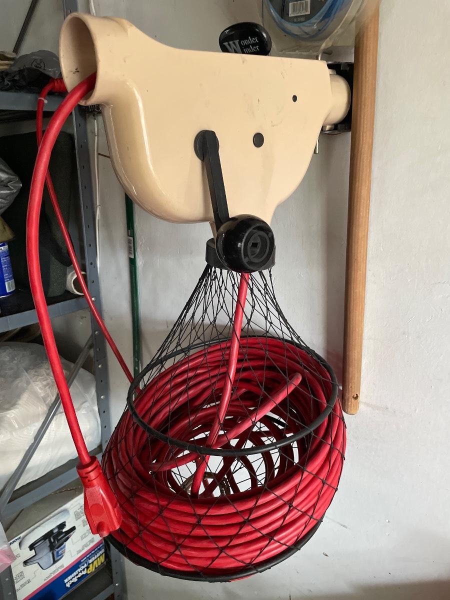 Extension cord holder