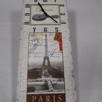 Battery Operated Paris Wall Clock