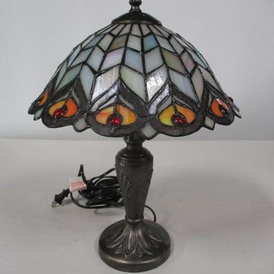 Peacock Table Lamp Choice A
