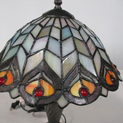 Peacock Table Lamp Choice B
