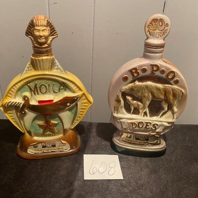 Vintage Beam Decanters
