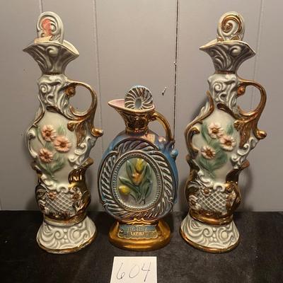 Vintage Beam Decanters