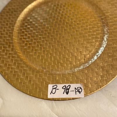 Gold Guilded Decorator Plate