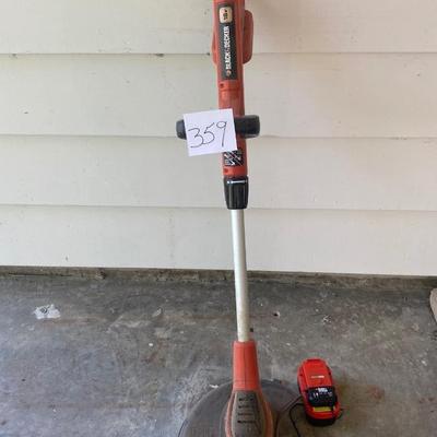 Black & Decker Battery Operated Weed Eater