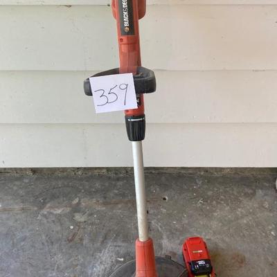 Black & Decker Battery Operated Weed Eater