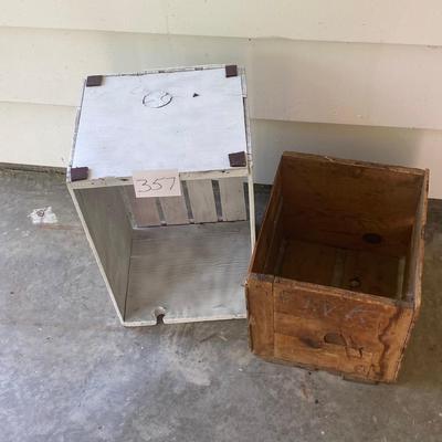 Vintage Wood Boxes