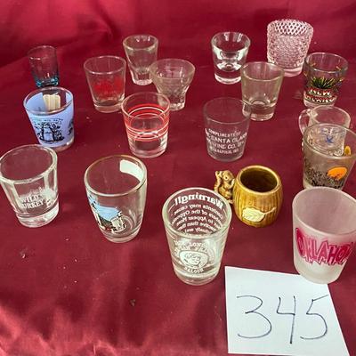 Vintage Shot Glasses