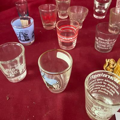 Vintage Shot Glasses