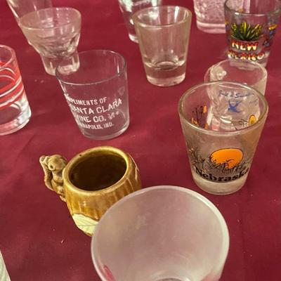 Vintage Shot Glasses