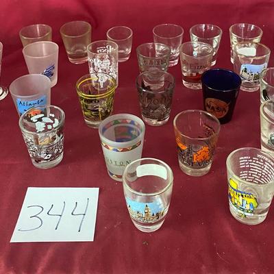 Vintage Shot Glasses