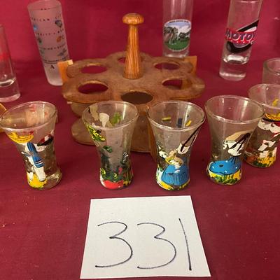 Vintage Shot Glasses