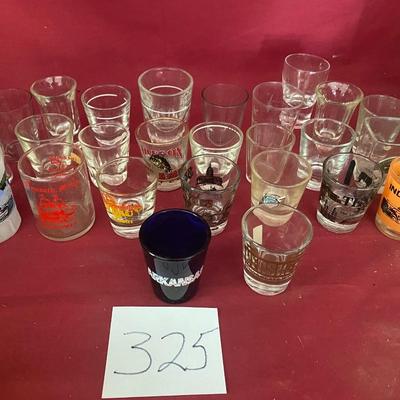 Vintage Shot Glasses